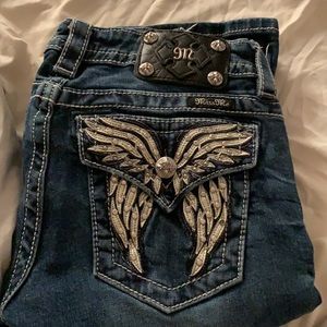Miss me jeans with wing, new with NO tag.